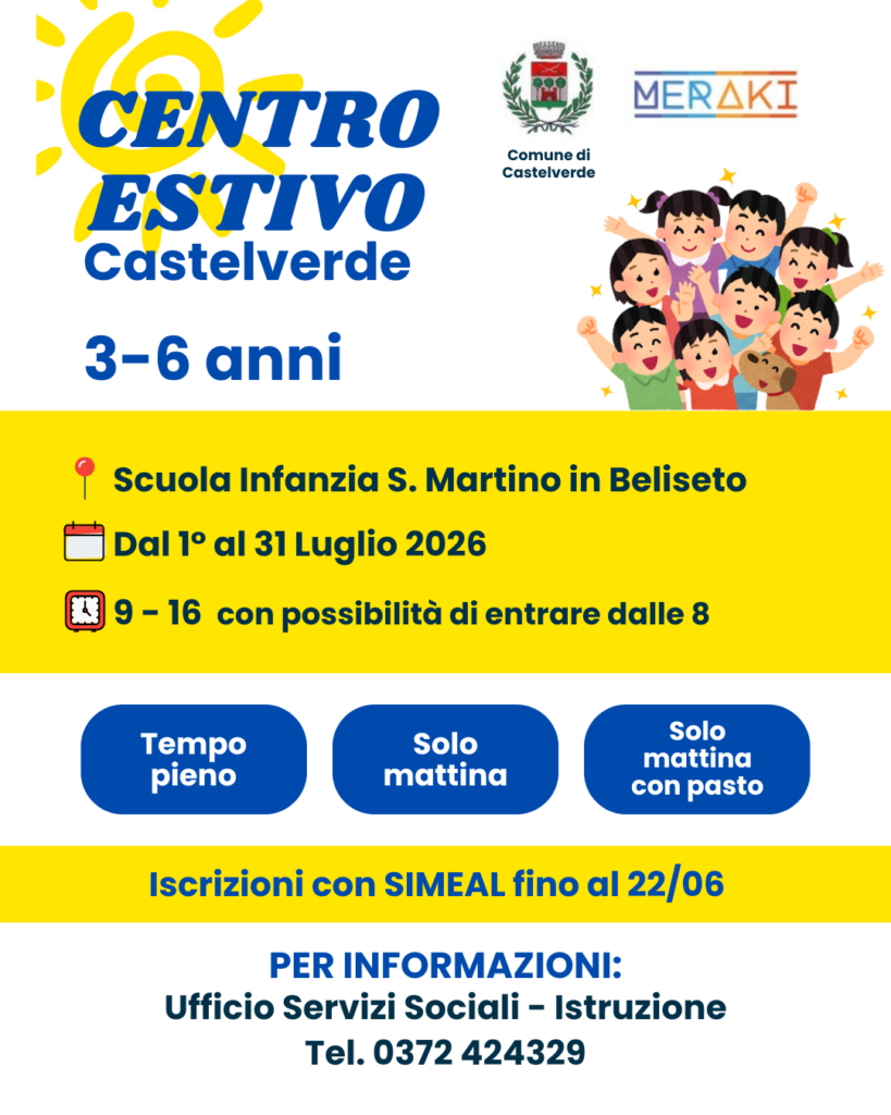 centro estivo castelverde san martino in beliseto